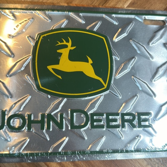 🆕 John Deere full size license plate decorative - Picture 2 of 4